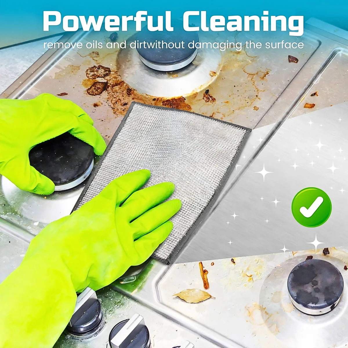 Steel Wipes™ Heavy-Duty Steel Cleaning Cloth