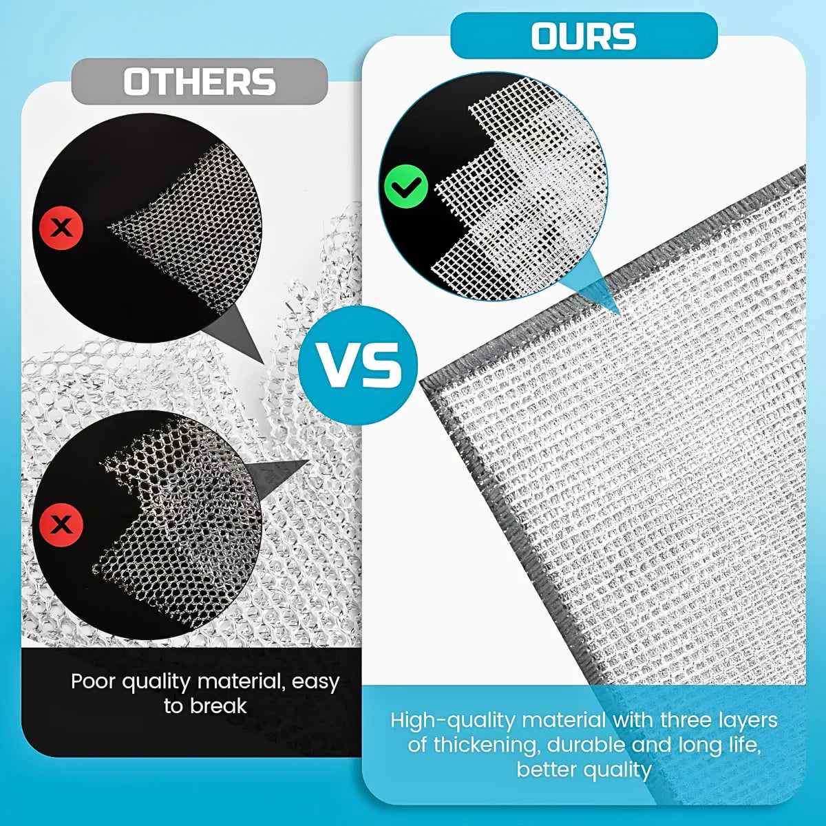 Steel Wipes™ Heavy-Duty Steel Cleaning Cloth