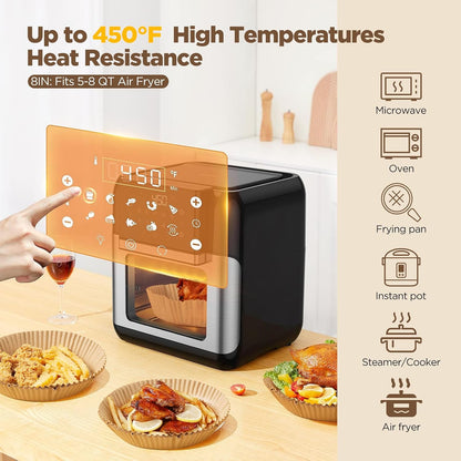 Air Fryer Liners™ | Premium Non-Stick Disposable Paper