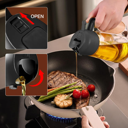 2-in-1 Oil Sprayer & Dispenser