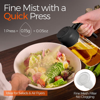 2-in-1 Oil Sprayer & Dispenser