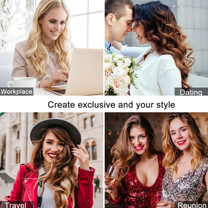 5-in-1 Hot Air Brush | Hair Dryer, Curler & Straightener – Fast Styling Tool for Women