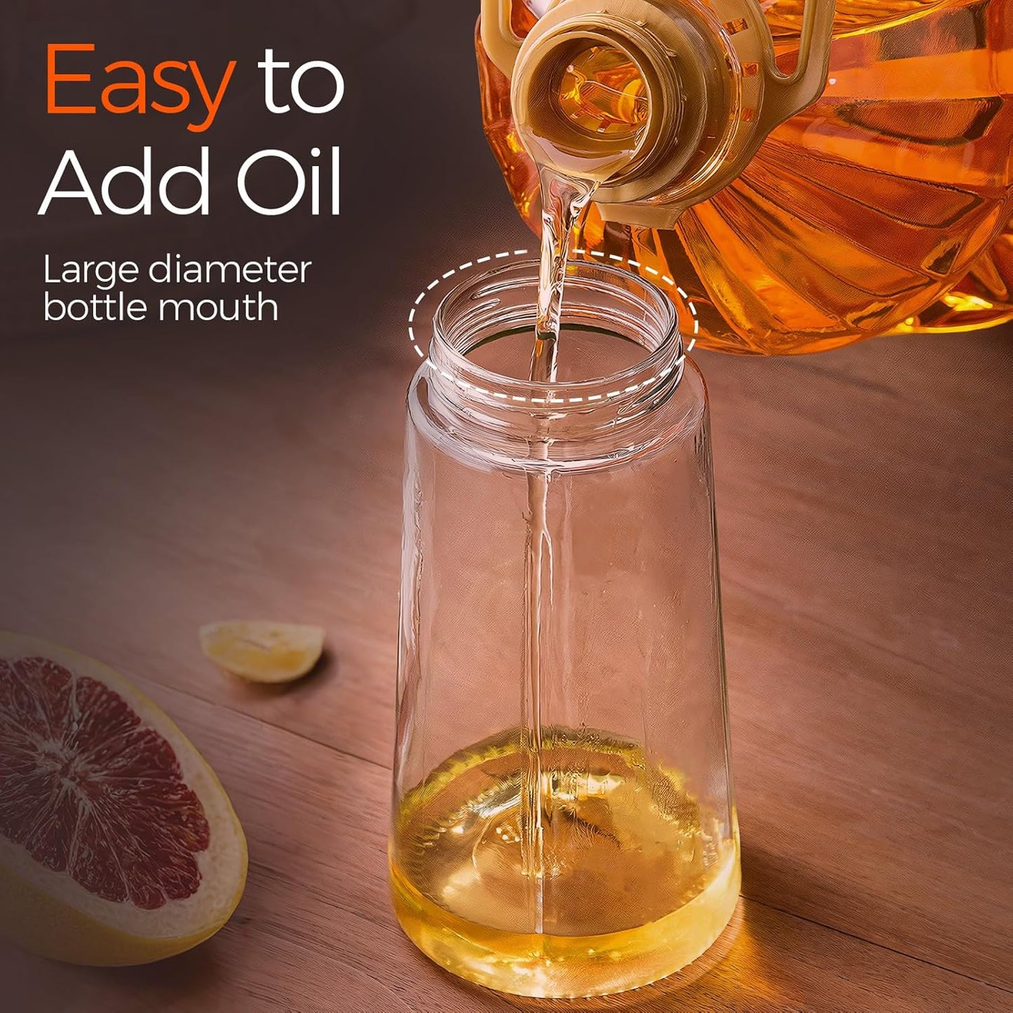 2-in-1 Oil Sprayer & Dispenser
