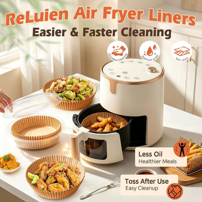 Air Fryer Liners™ | Premium Non-Stick Disposable Paper