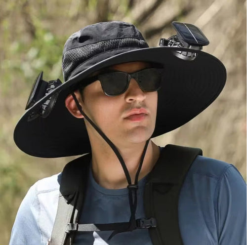 BreezeX™ Solar Fan Hat